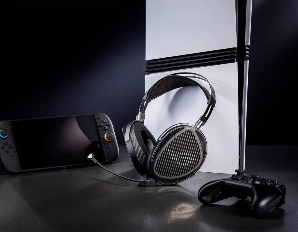 Casque gaming ROG Kithara développé avec Hifiman présenté au CES 2026 avec design open-back