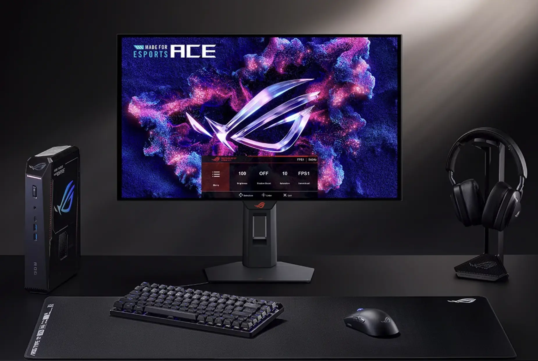 ROG présente le XG259QWPG Ace, un ecran OLED 1080p 24 pouces Tandem OLED Computex 2026 540 Hz noixdecitron