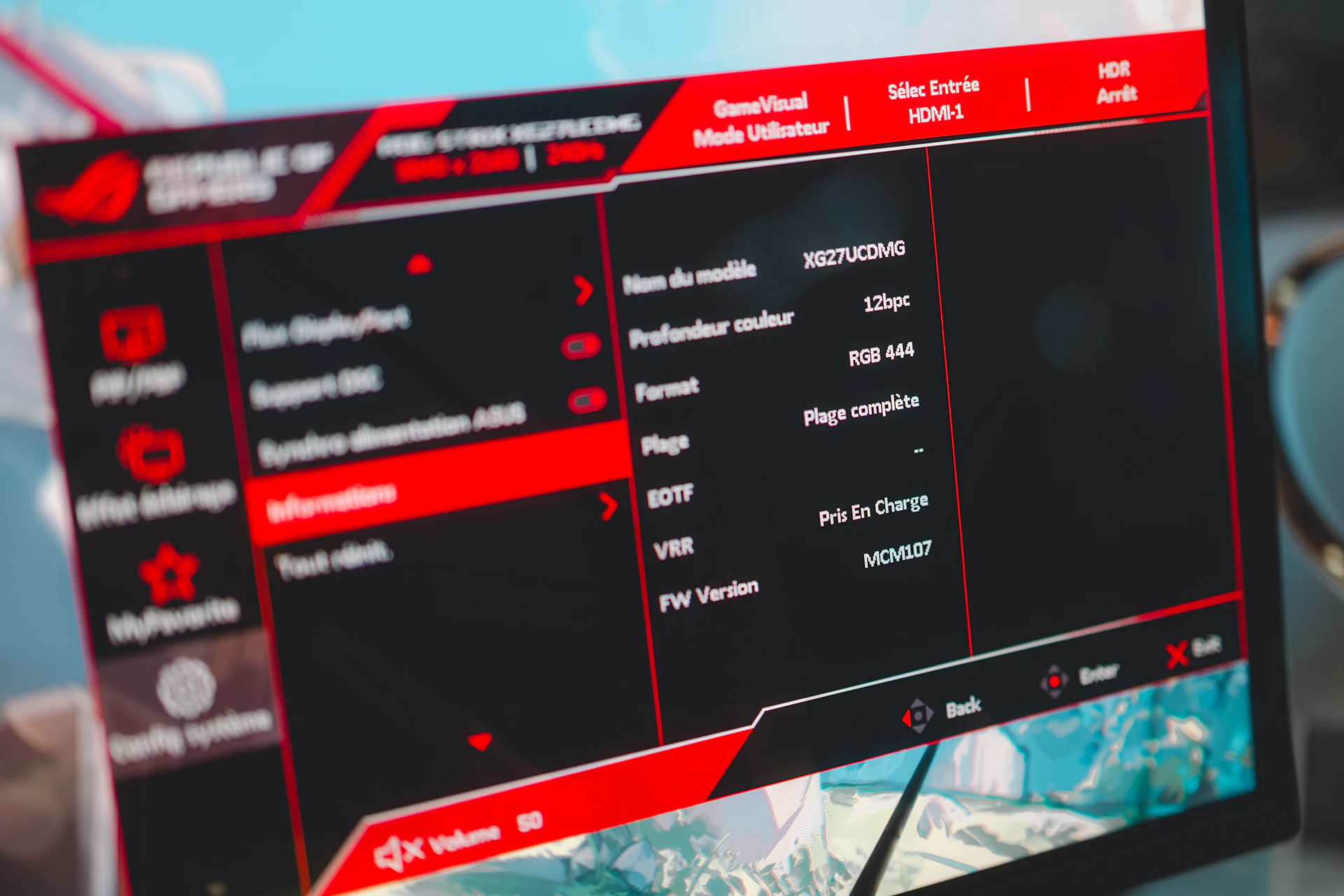 Guide complet par noixdecitron sur les raisons pour lesquelles il est important de garder son écran à jour, avec pour l'exemple l'écran XG27UCDMG, un 4K OLED de ROG