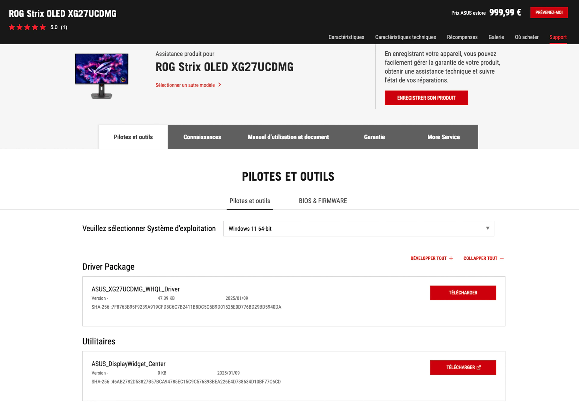 Guide complet par noixdecitron sur les raisons pour lesquelles il est important de garder son écran à jour, avec pour l'exemple l'écran XG27UCDMG, un 4K OLED de ROG