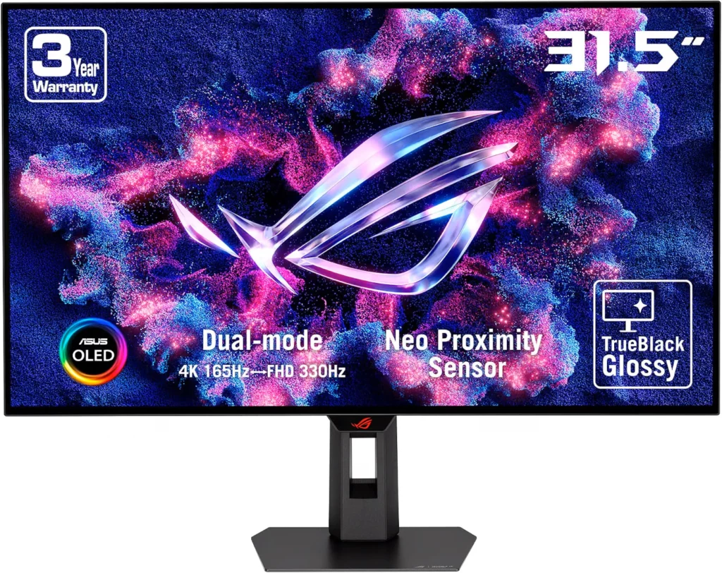 Quel écran 4K OLED 32 pouces choisir en 2026 ? 20 choix guide selection ecran 4K OLED premium gaming best top 2026 noixdecitron ROG TrueBLack Glossy XG27UCWG Dual Hz