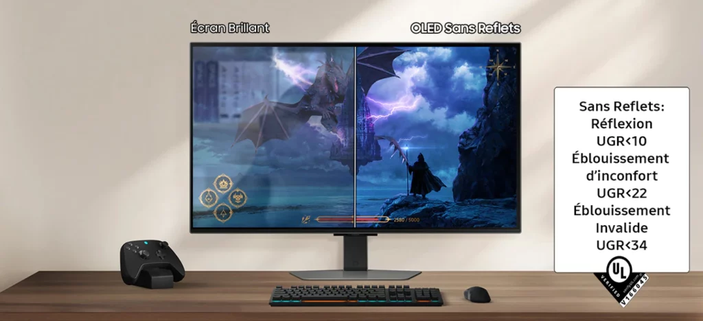 Quel écran 4K OLED 32 pouces choisir en 2026 ? 27 choix guide selection ecran 4K OLED premium gaming best top 2026 noixdecitron Samsung G81SF mat QD-OLED 240 4K TrueBlack 400