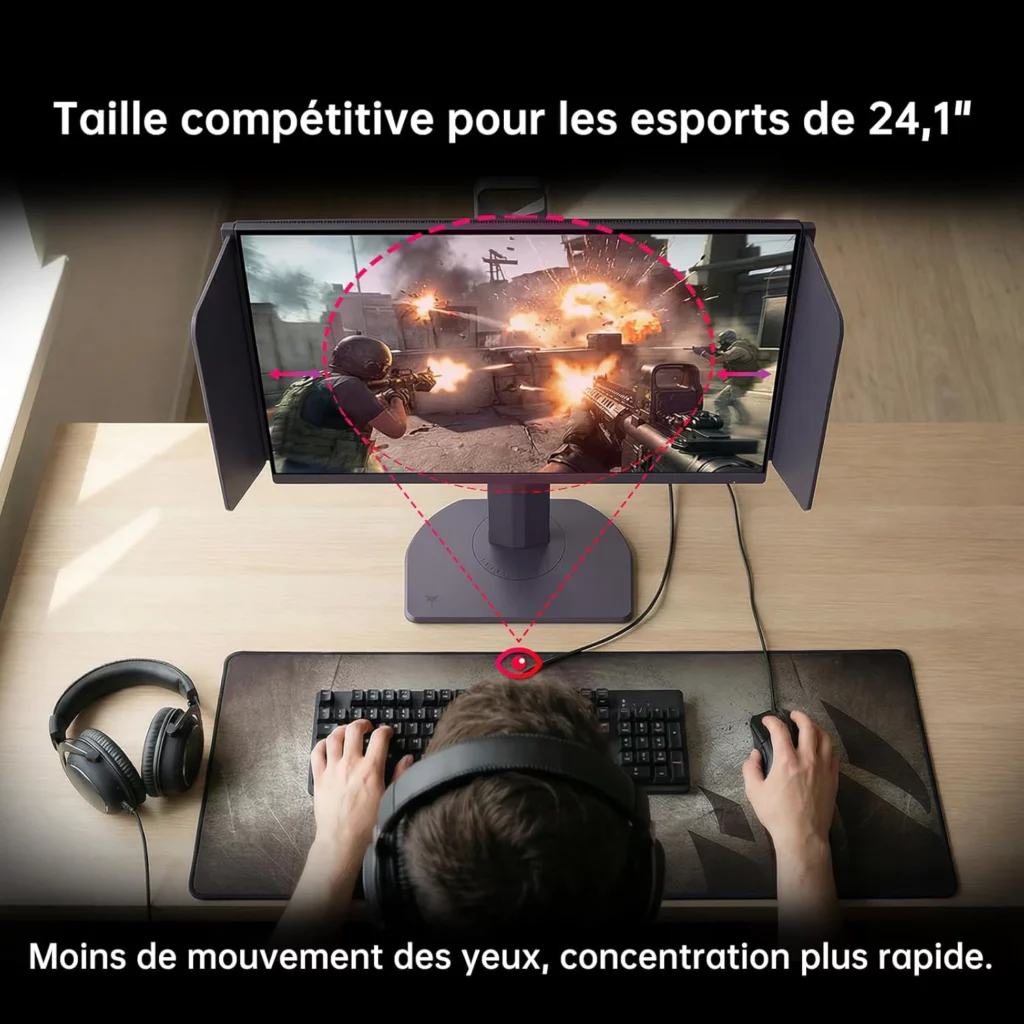Un écran e-sport 400 Hz à moins de 350€ chez KTC 8 ecran esport competition counter strike noixdecitron valorant r6 overwatch the finals 400 Hz Fast TN Zowie Dynamic Clear DAC displayport 1080p best meilleur pas cher petit budget perf try hard